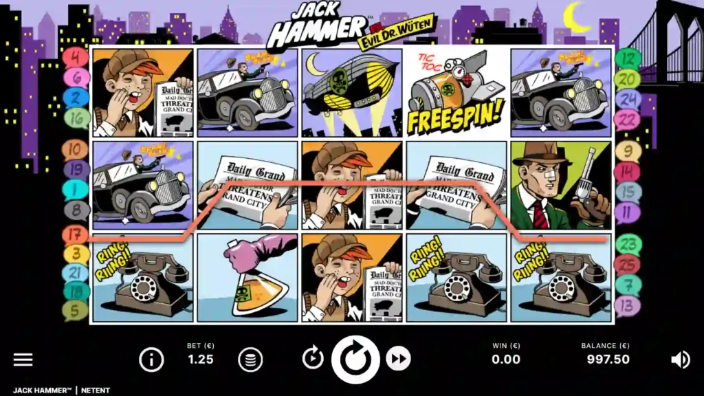 jack hammer slot